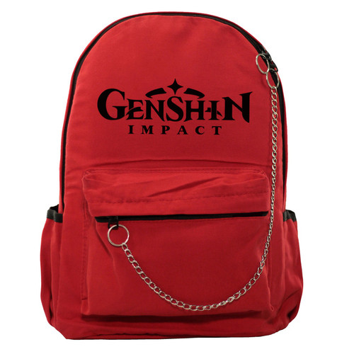 کوله پشتی چی چاپ طرح انیمه گنشین ایمپکت کد Genshin
