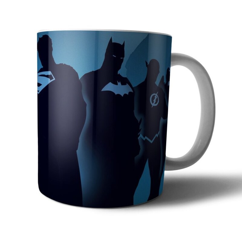 ماگ سرامیکی ستاره های مارول بتمن سوپرمن اسپایدرمن آکوامن سوپرهیرو marvel batman