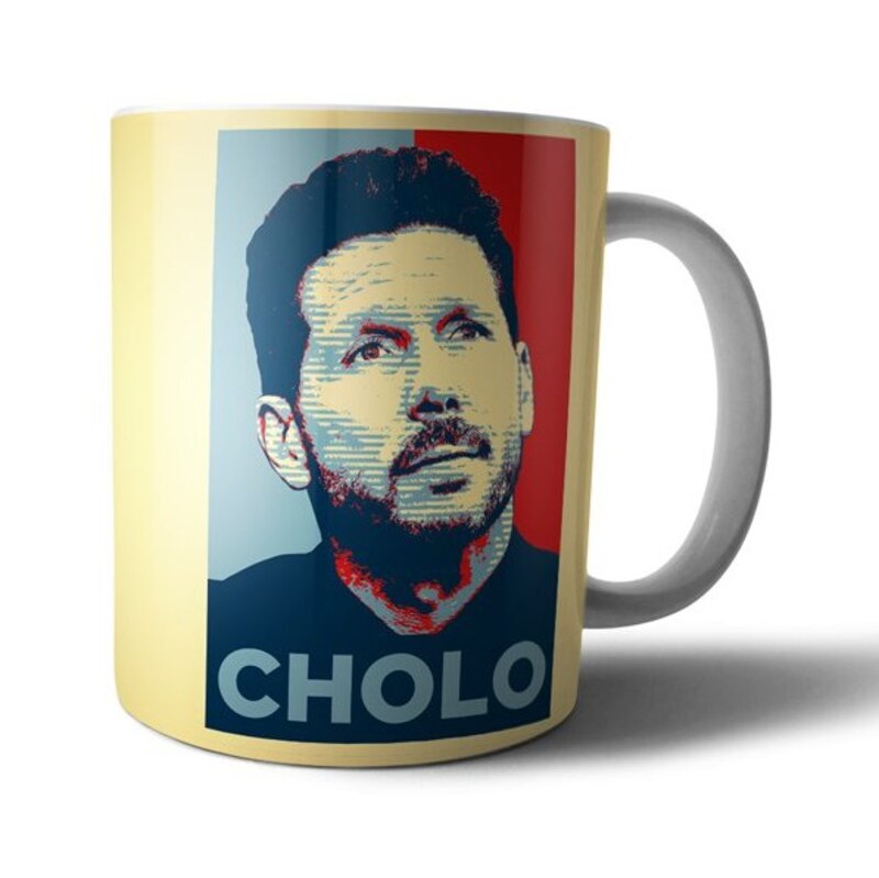 ماگ سرامیکی دیگو سیمونه تیم فوتبال اتلتیکو مادرید atletico de madrid cholo