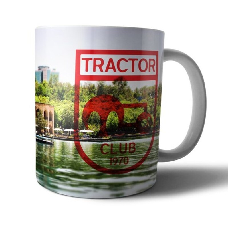 ماگ سرامیکی تیم تراکتور آذربایجان تراختور  ال گولی تبریز tractor  traxtor tabriz