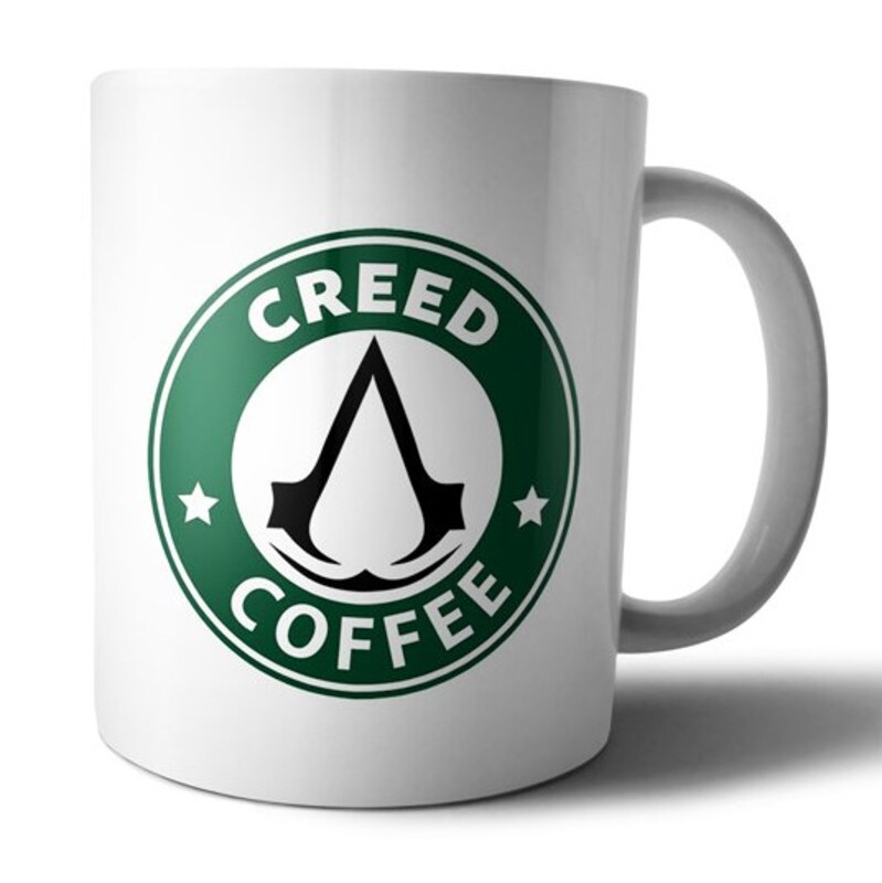 ماگ سرامیکی گیمینگ طرح قهوه اساسینز کرید Assassins Creed coffee