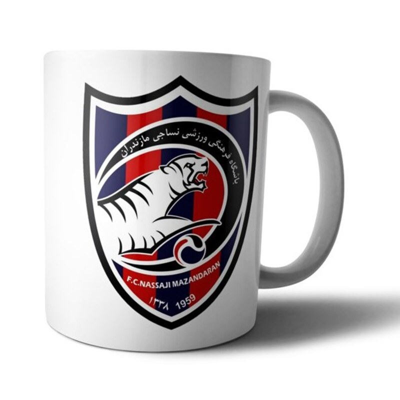 ماگ سرامیکی تیم فوتبال نساجی مازندران قائمشهر