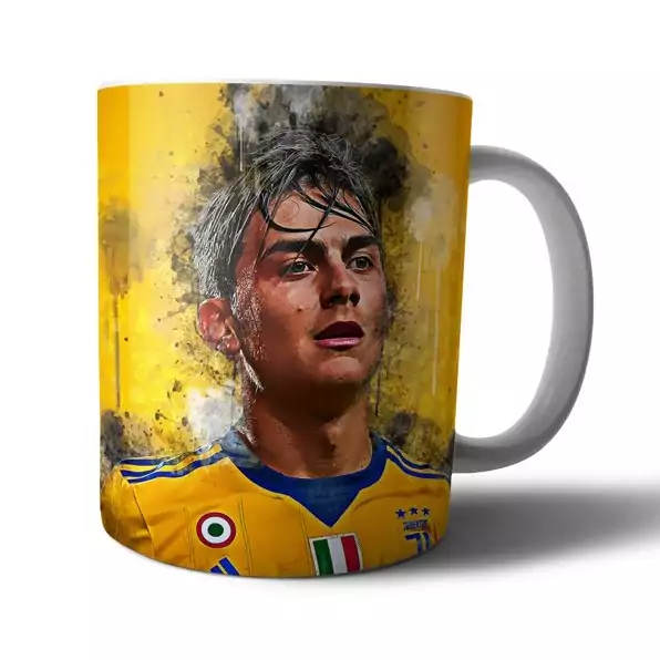 ماگ سرامیکی فوتبالی دیبالا تیم یوونتوس ایتالیا  Juventus F.C juventus