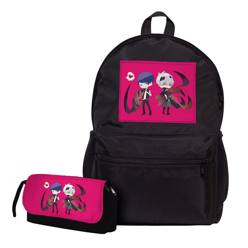 کوله پشتی مدل انیمه توکیو غول okyo Ghoul به همراه جامدادی