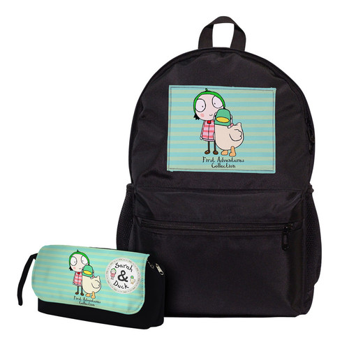 کوله پشتی مدل Sarah and Duck به همراه جامدادی