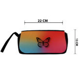 کوله پشتی طرح پروانه به همراه جامدادی