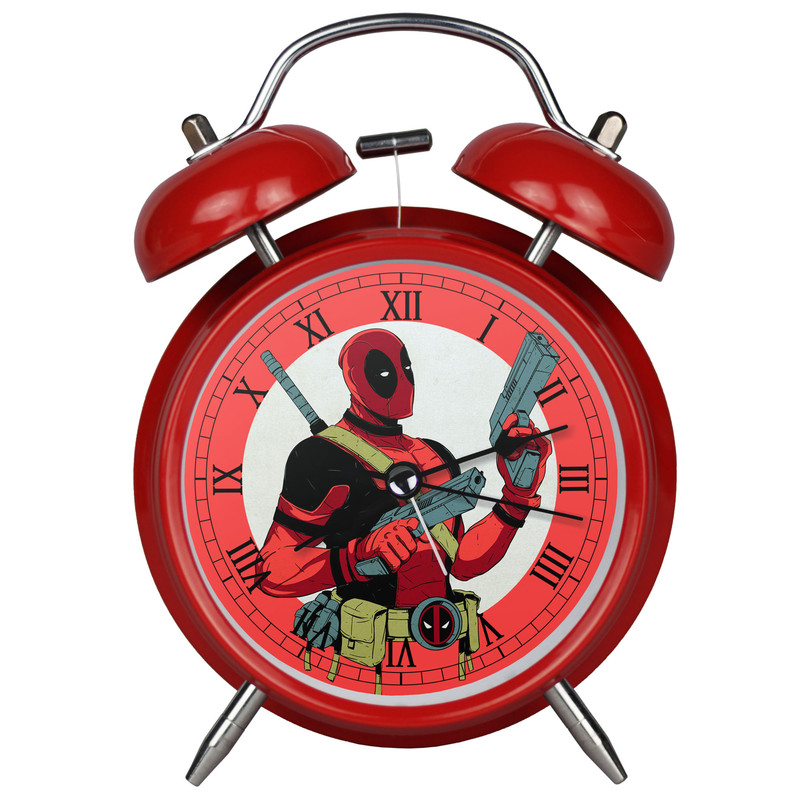ساعت رومیزی طرح ددپول Deadpool