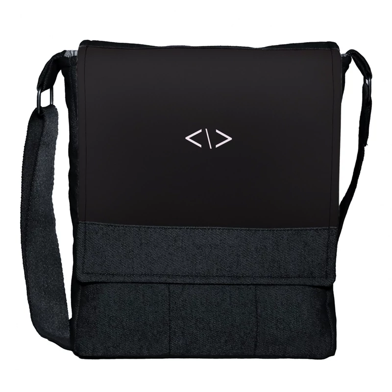 کیف رودوشی طرح مینیمال ساده برنامه نویسی programmer