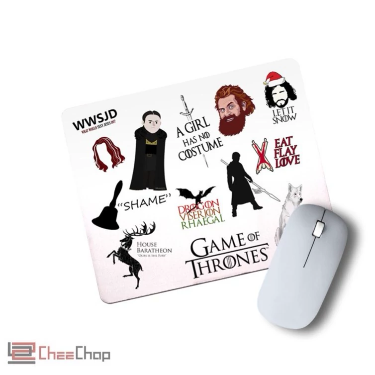 موس پد طرح کارکتر های بازی تاج و تخت  Game of Thrones