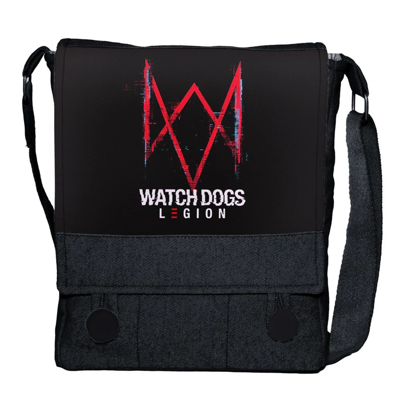 کیف رودوشی چی چاپ طرح بازی Watch Dogs کد 65565