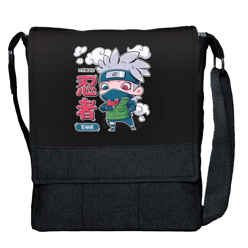 کیف دوشی طرح انیمه ناروتو کاکاشی کد Naruto Kakashi