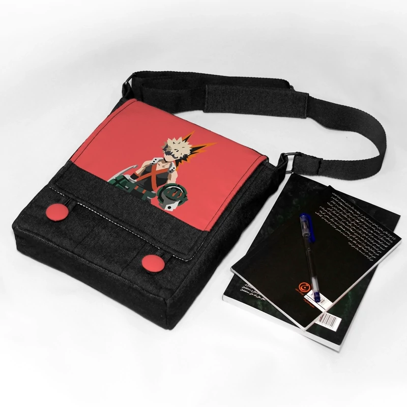 کیف رودوشی طرح کاتسوکی باکوگو آکادمی قهرمان من Katsuki Bakugo