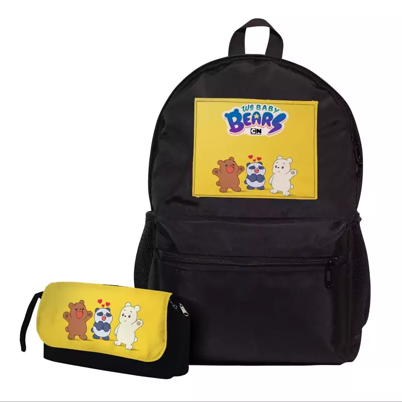 کوله پشتی و جامدادی سه خرس کله فندقی پچول We Baby Bears