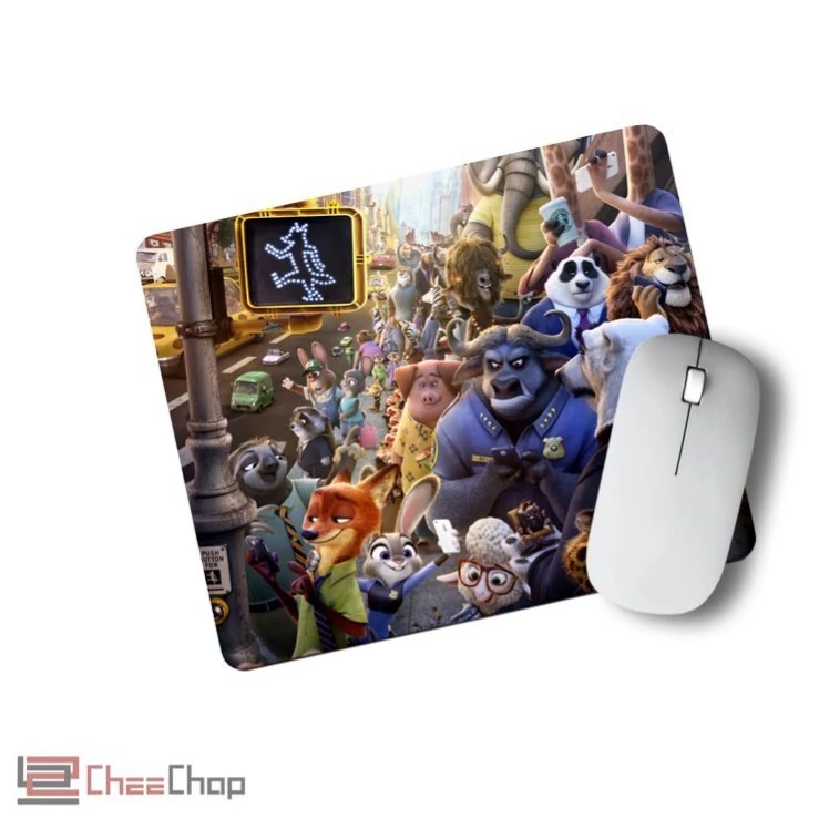 موس پد کارکترهای انیمیشن زوتوپیا Zootopia