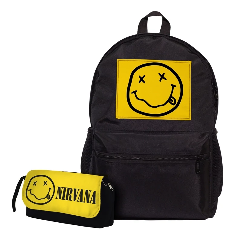 کوله و جامدادی طرح گروه نیروانا nirvana