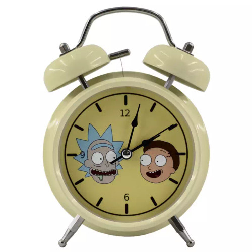 ساعت رومیزی طرح سریال ریک و مورتی کد rick and morty