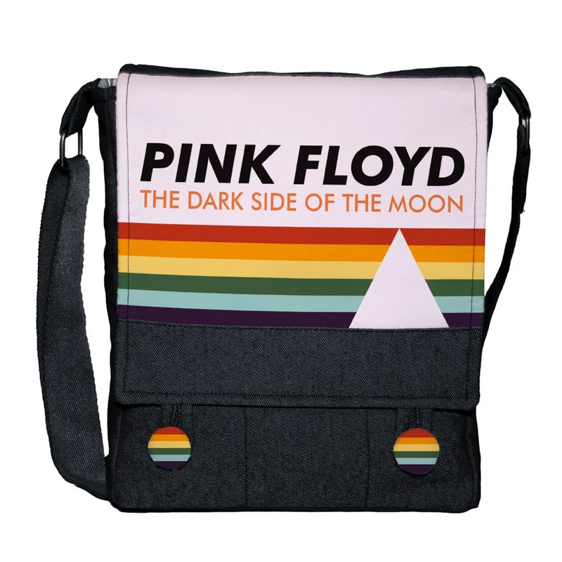 کیف دوشی زنانه گالری چی چاپ طرح pink floyd کد 65836