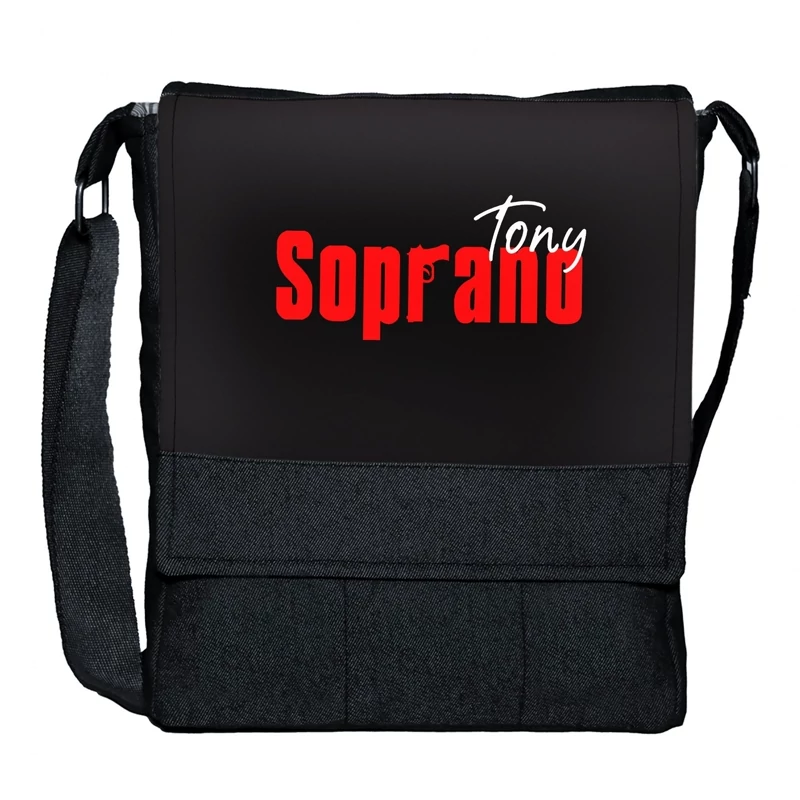کیف رودوشی چی چاپ طرح تونی سوپرانو Tony Soprano