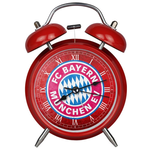 ساعت رومیزی زنگدار طرح باشگاه فوتبال بایرن مونیخ FC Bayern Munich