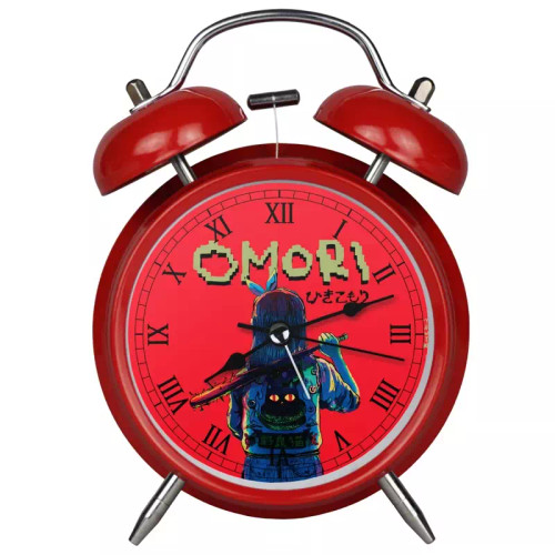 ساعت رومیزی زنگدار طرح گیمینگ بازی اوموری Omori