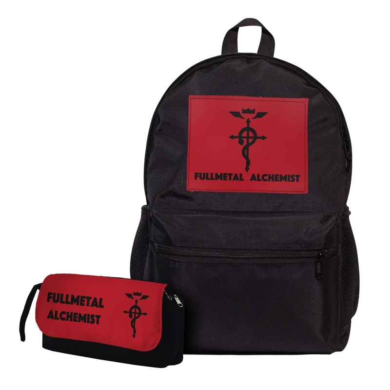 کوله و جامدادی کیمیاگر تمام فلزی Fullmetal Alchemist