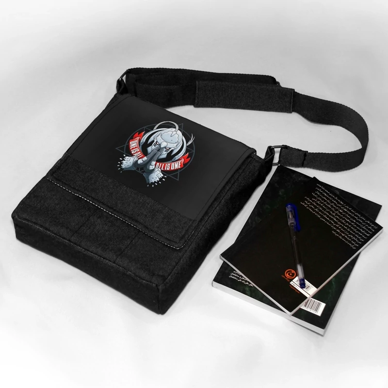 کیف دوشی طرح انیمه کیمیاگر تمام فلزی Fullmetal Alchemist