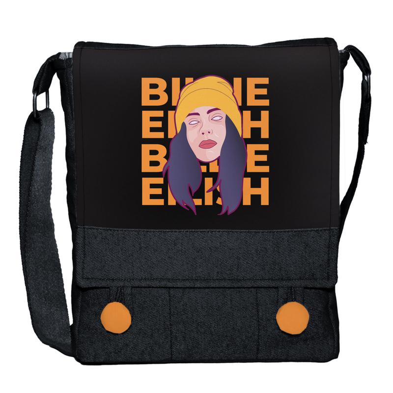 کیف دوشی چی چاپ طرح بیلی آیلیش یا ایلیش Billie Eilish