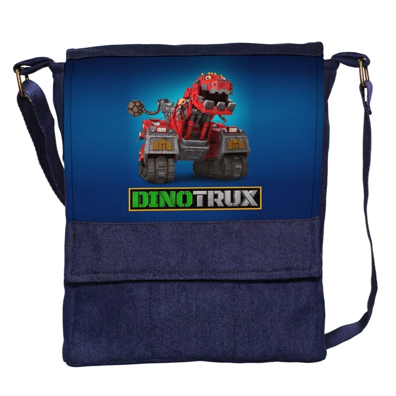 کیف دوشی طرح بچگانه انیمیشن داینوتراکس dinotrux