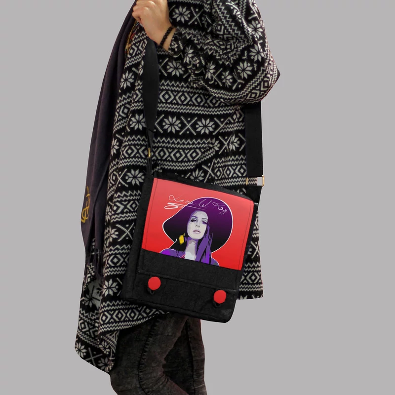 کیف دوشی زنانه چی چی مدل لانا دل ری کد 65262 lana del rey