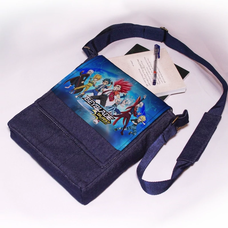 کیف دوشی کارتون فرفره های انفجاری Beyblade burts