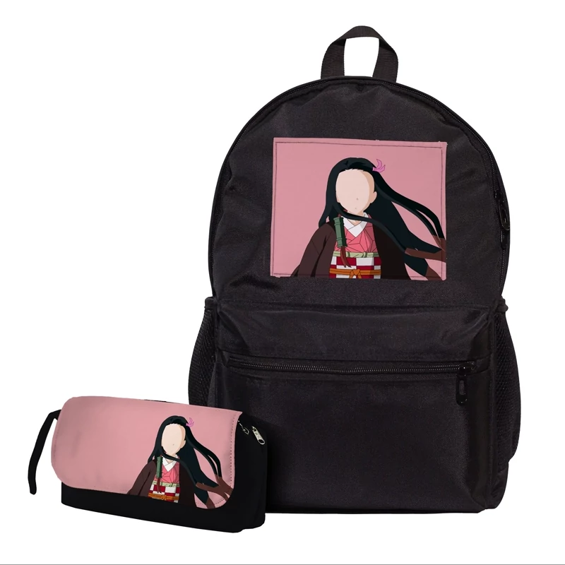 کوله پشتی و جامدادی انیمه شیطان کش نزوکو کامادو Nezuko Kamado demon slayer