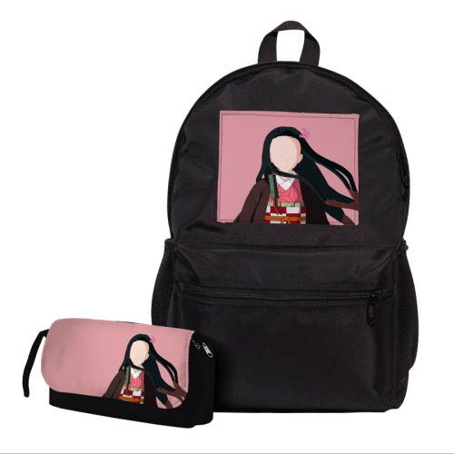 کوله پشتی و جامدادی انیمه شیطان کش نزوکو کامادو Nezuko Kamado demon slayer
