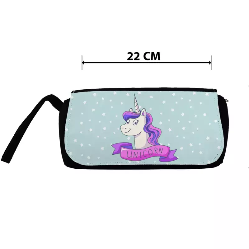 جامدادی طرح تک شاخ یا یونیکورن بچگانه unicorn تکشاخ