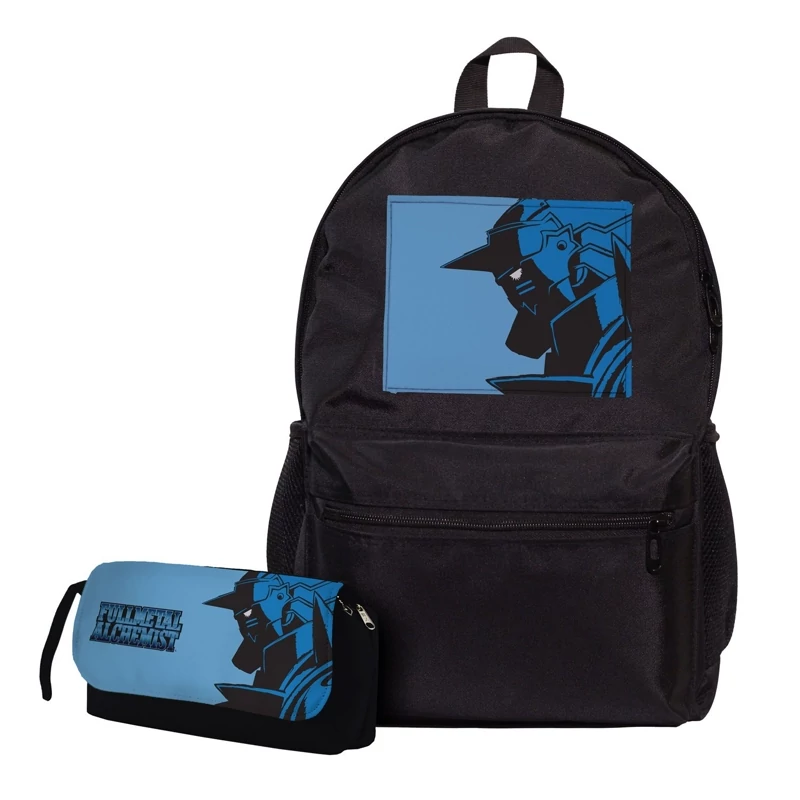کوله و جامدادی طرح کیمیاگر تمام فلزی Fullmetal Alchemist