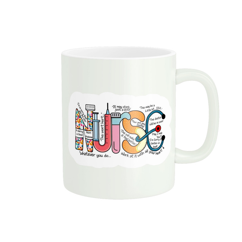 ماگ مدل فانتزی پرستار کد 1770