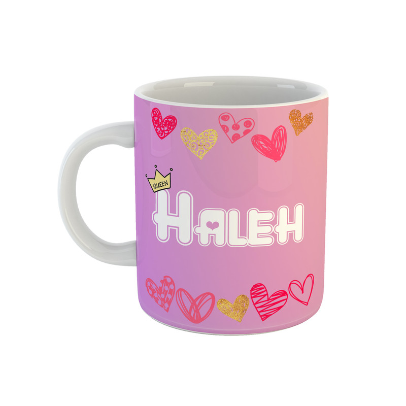 ماگ طرح تک شاخ مدل هاله