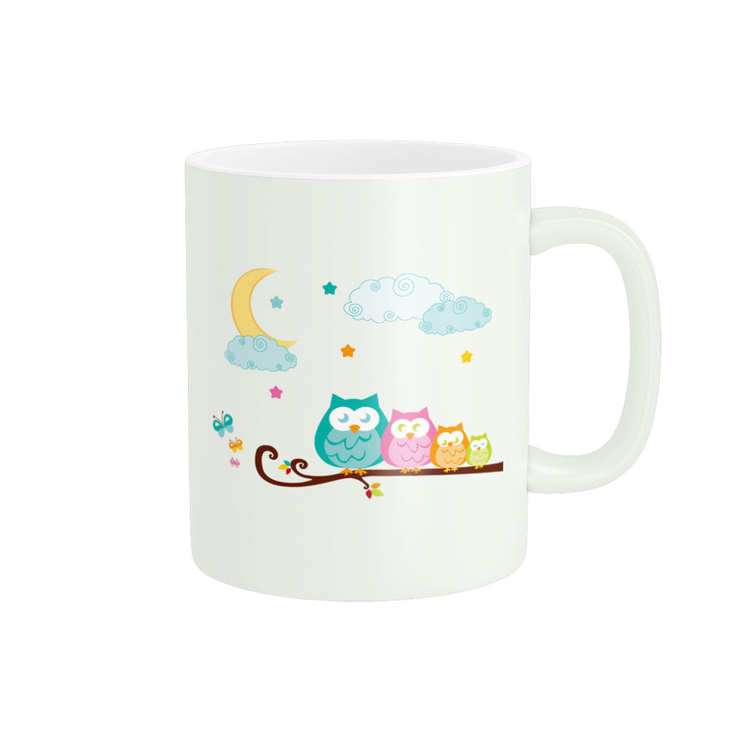 ماگ طرح جغد کد 386