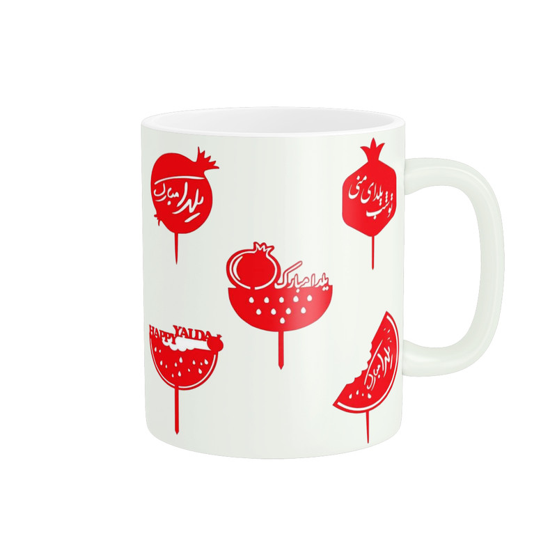 ماگ طرح یلدا کد 01