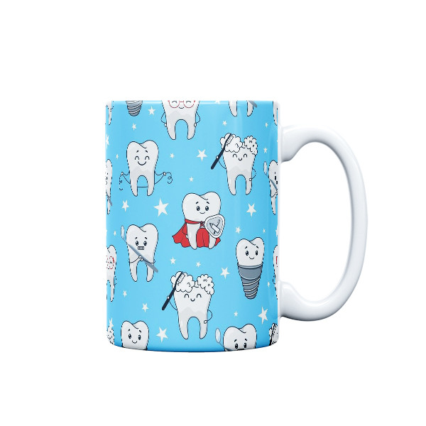 ماگ مدل مشاغل طرح دندانپزشک کد 527