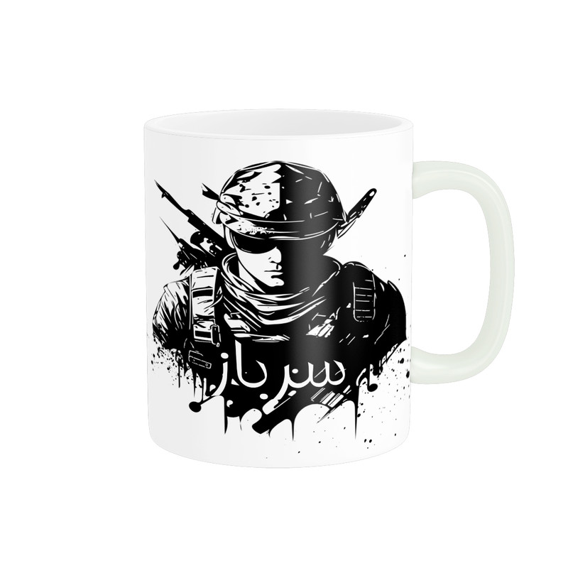 ماگ طرح سرباز کد M144