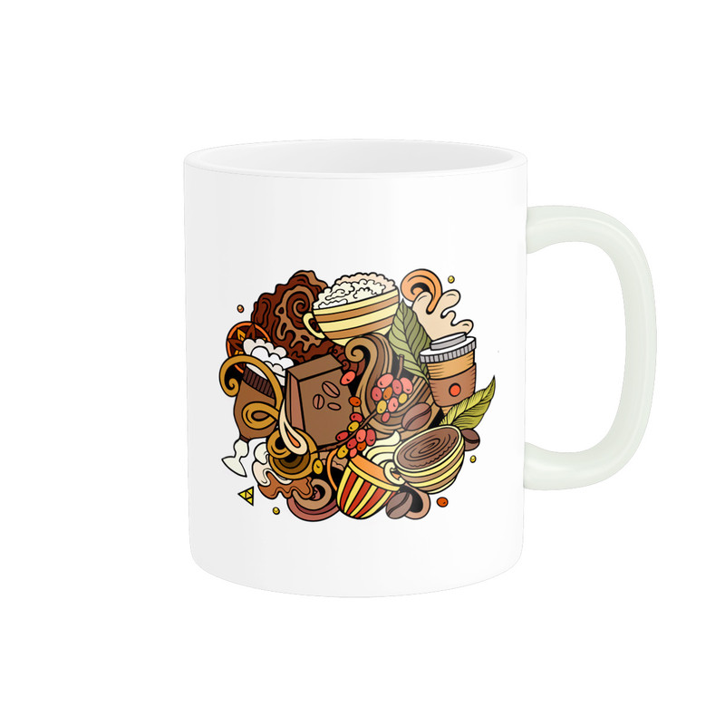 ماگ استلار طرح قهوه و کافی coffee کد 1387