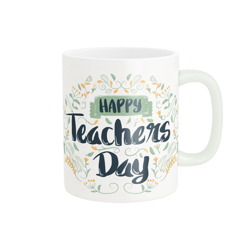 ماگ طرح روز معلم زیبا teacher کد 325