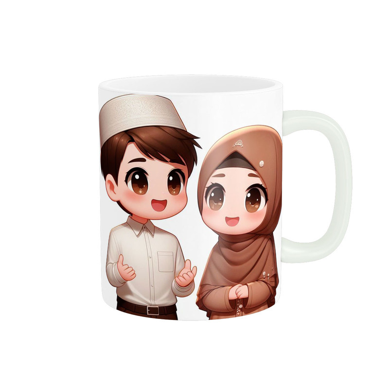ماگ مدل دختر و پسر کد 335