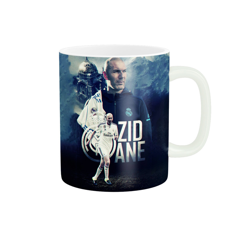 ماگ زیگورات مدل Zinedine Zidane کد 1310