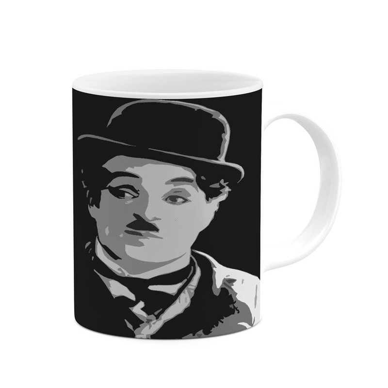 ماگ کاکتی طرح چارلی چاپلین Charlie Chaplin مدل mgh25468