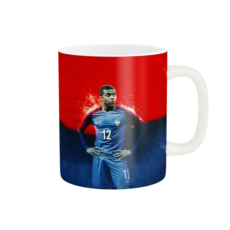 ماگ زیگورات مدل کیلیان امباپه Kylian Mbappé کد 1138