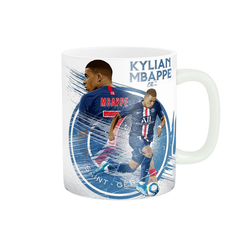 ماگ زیگورات مدل کیلیان امباپه Kylian Mbappé کد 1634