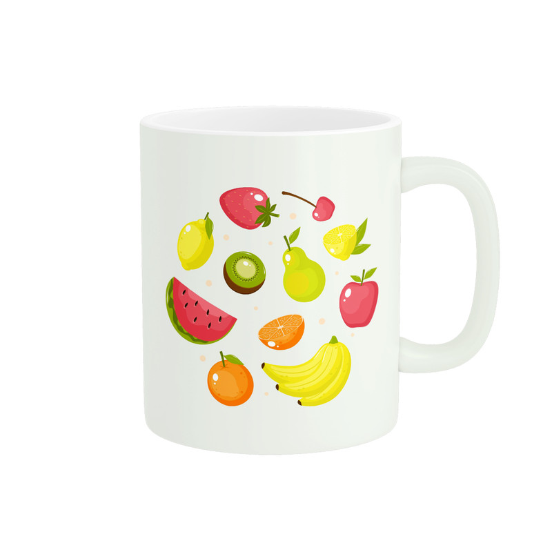ماگ طرح میوه کد 237