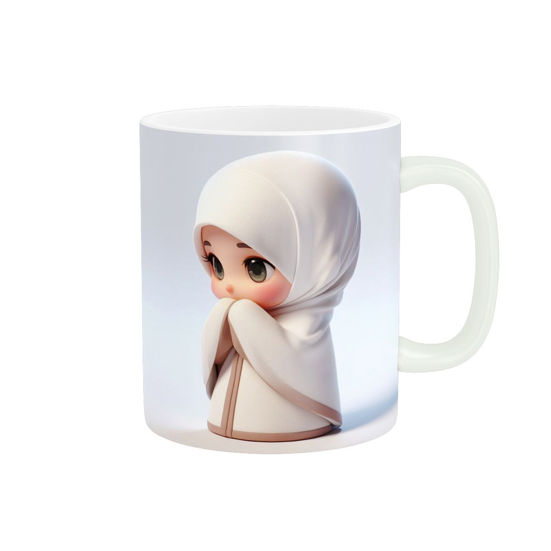 ماگ طرح دختر بچه کد 332