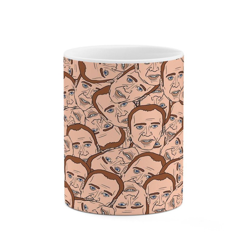 ماگ کاکتی طرح نیکولاس کیج Nicolas Cage مدل mgh27028